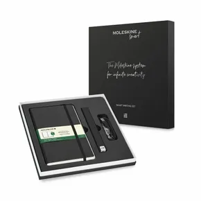 Moleskine Smart Writing Set - Pen+ Ellipse černý, čistý